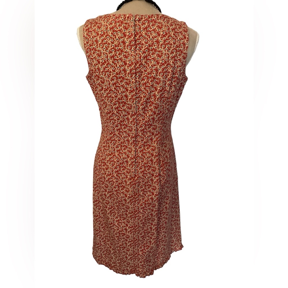 Liz Claiborne Lizwear Jeans Vintage Cotton Shift Dress Size 4 - Picture 4 of 12
